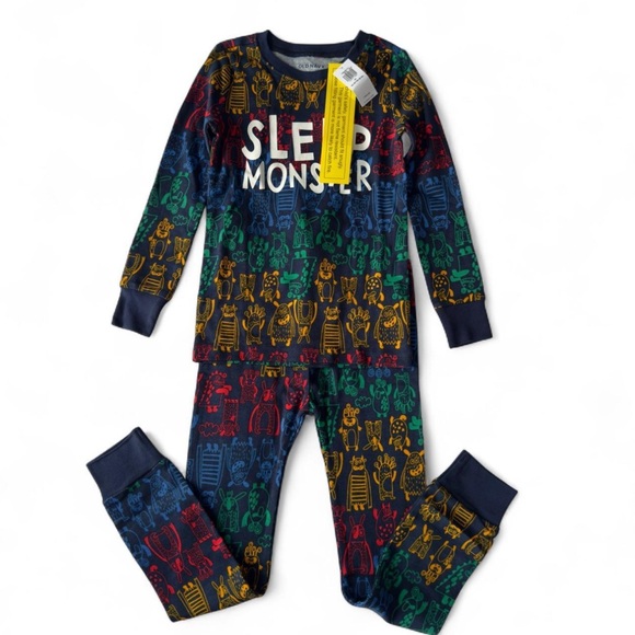 Set of 5 pairs Old Navy Toddler Boys Pajamas NWT - Picture 11 of 13